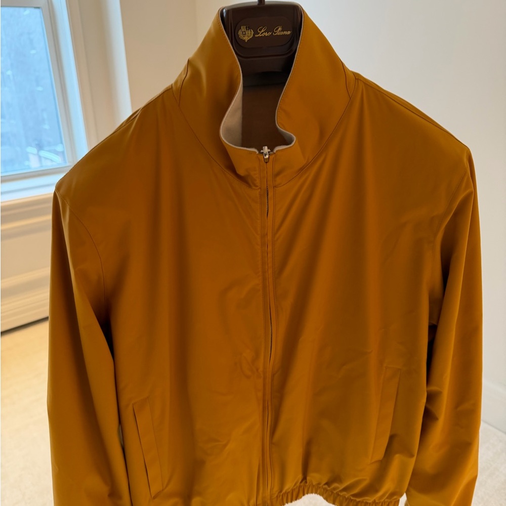Loro Piana Men’s Windmate Bomber- Microfiber and Cashmere Reversible Stormsystem